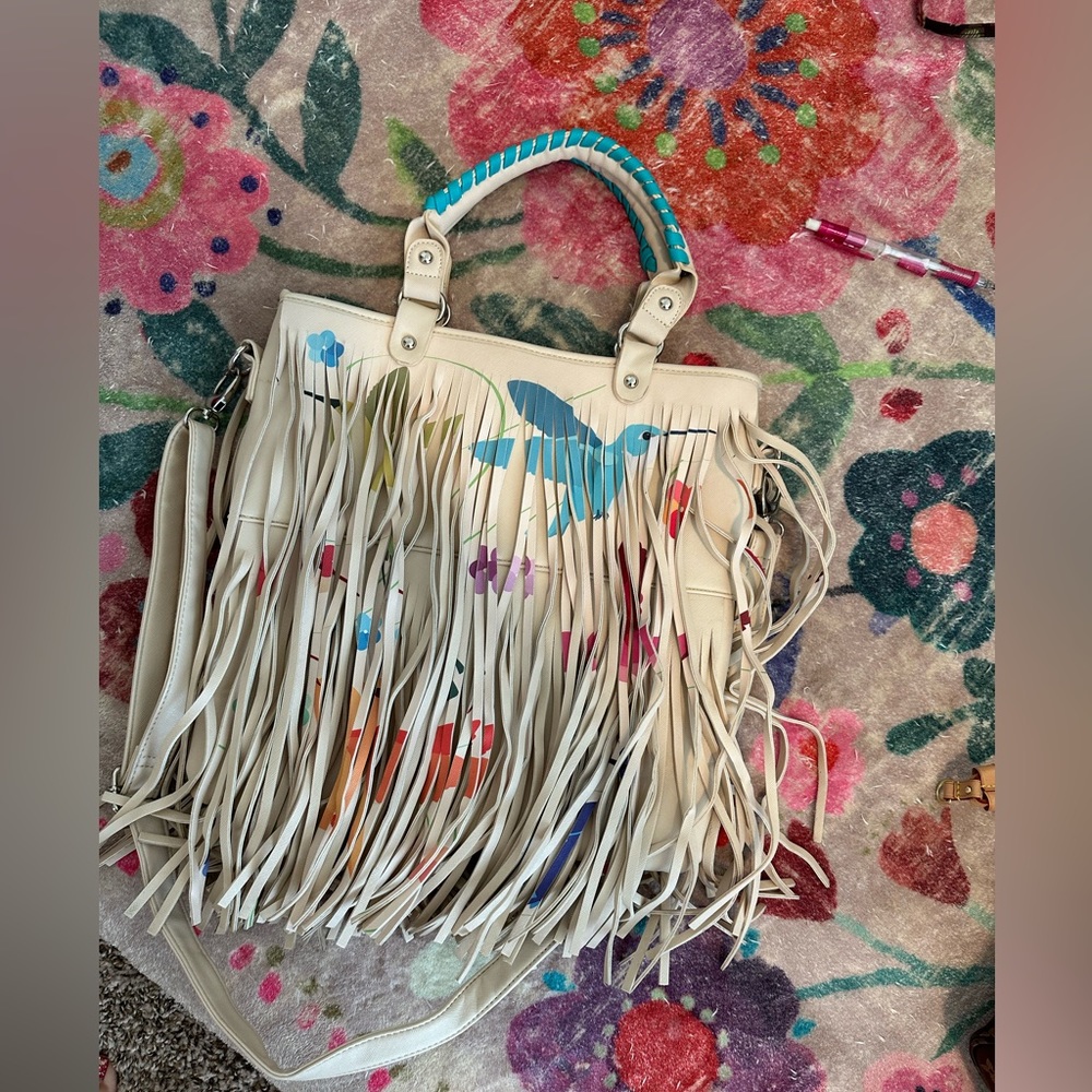Boho fringe bag